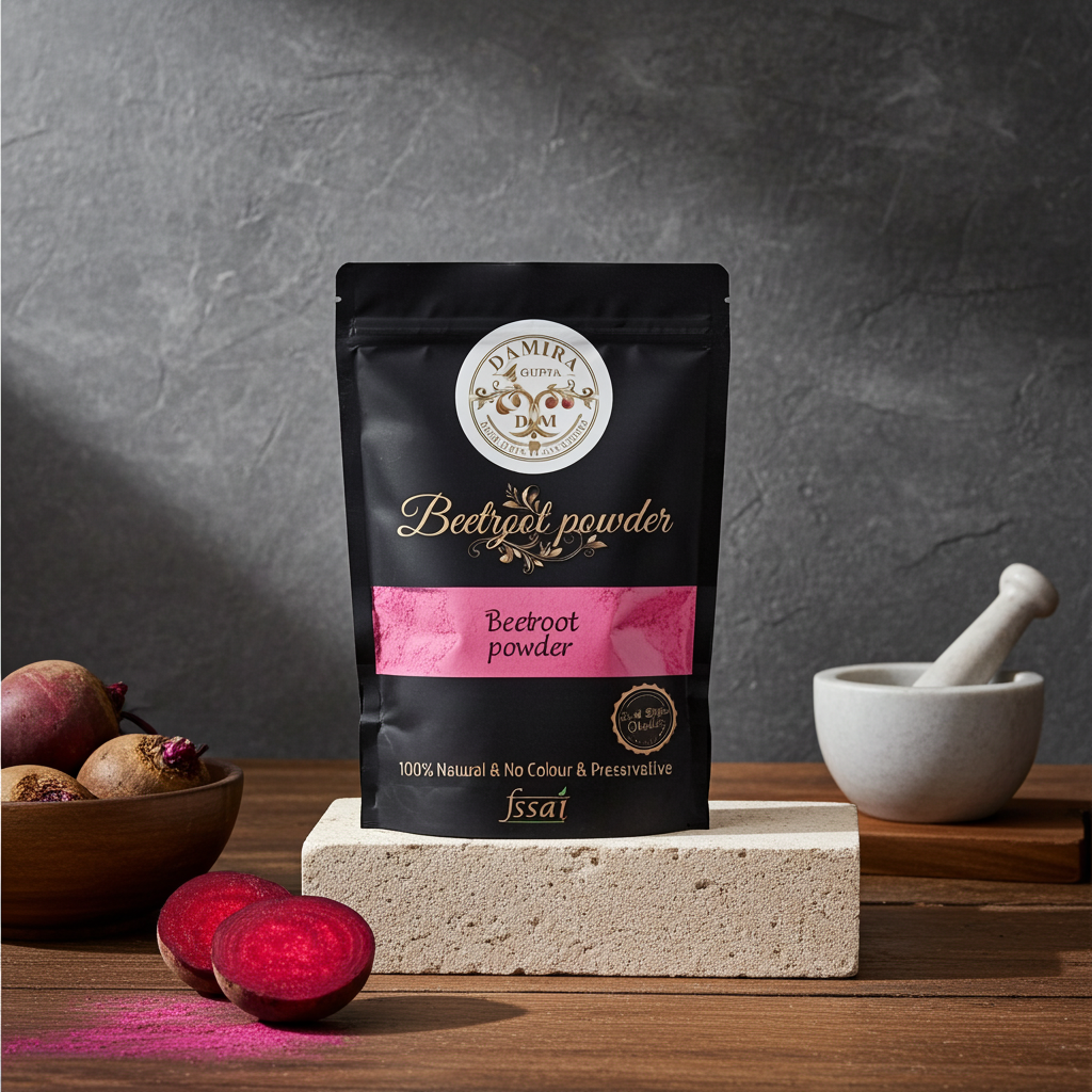 Pure Beetroot Powder | 100% Natural, No Added Sugar | DAMIRA BY GUPTA