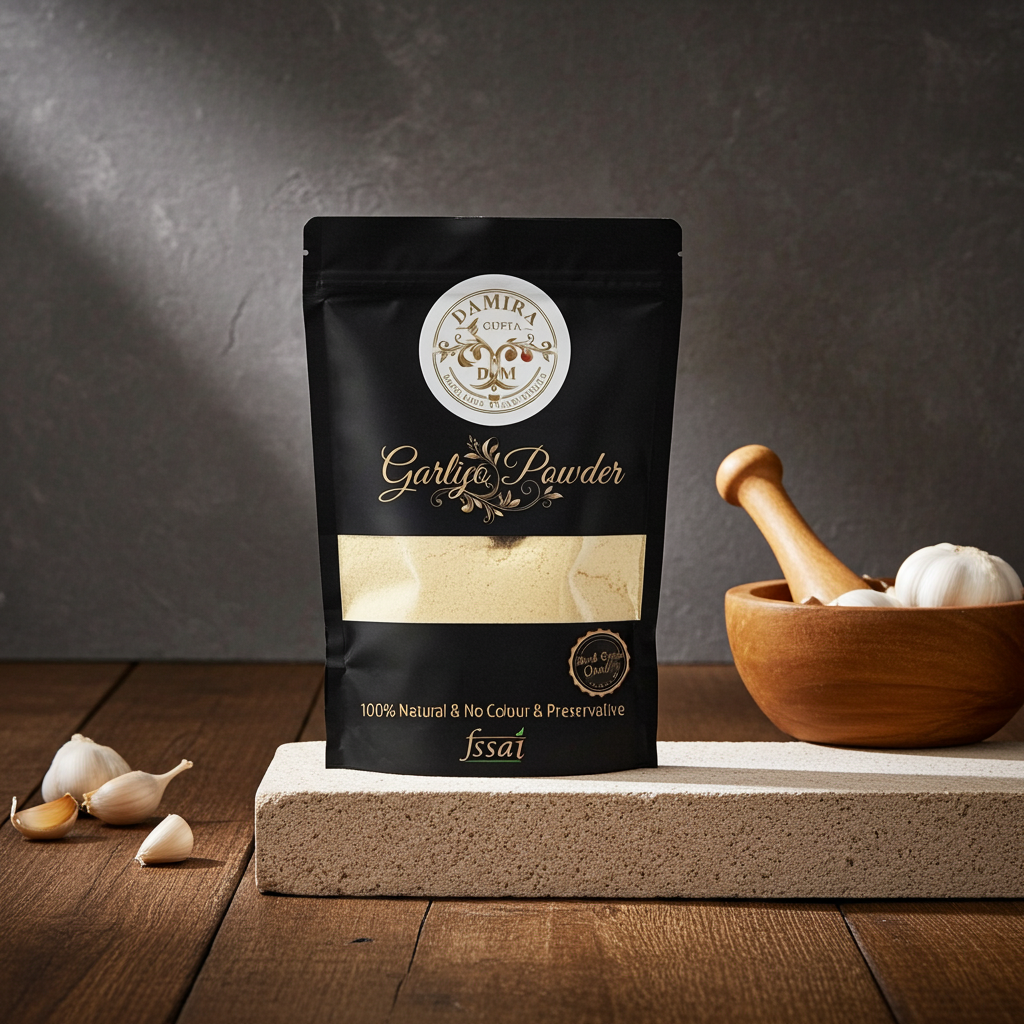 Pure Garlic Powder | 100% Natural & Handcrafted | DAMIRA BY GUPTA