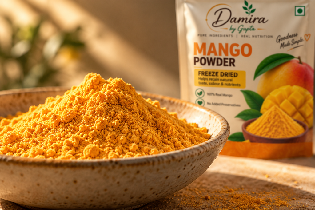 Pure Mango Powder | 100% Natural, No Added Sugar | DAMIRA BY GUPTA