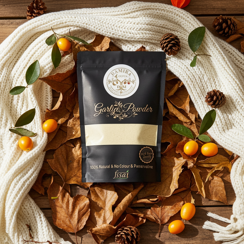Pure Garlic Powder | 100% Natural & Handcrafted | DAMIRA BY GUPTA