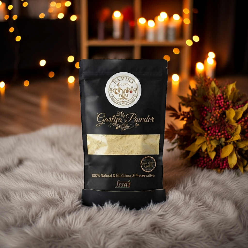 Pure Garlic Powder | 100% Natural & Handcrafted | DAMIRA BY GUPTA