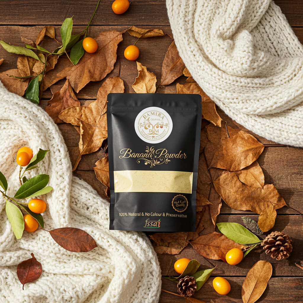 Pure Banana Powder | 100% Natural, No Added Sugar | DAMIRA BY GUPTA