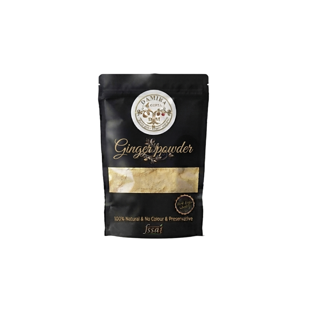 Pure Dry Ginger Powder (Saunth) | 100% Natural & Handcrafted | Damira